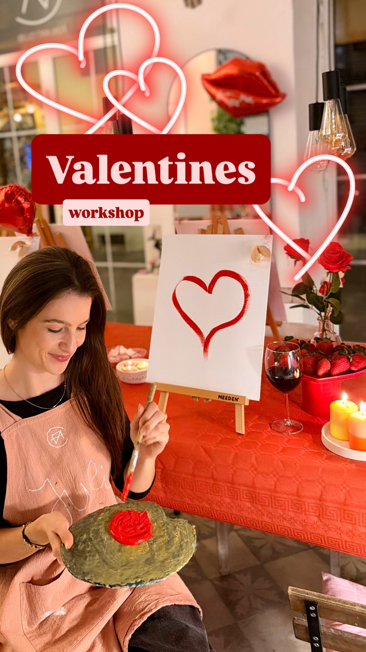 14.02 Valentines Painting (19-21h) ❤️